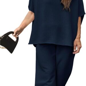 NWT  Navy Women's lounge set